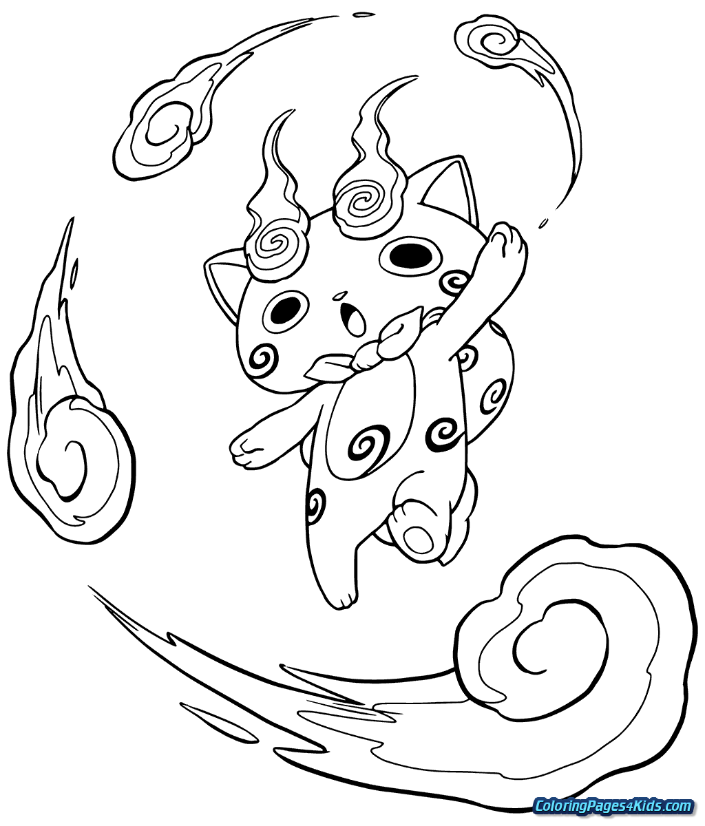 coloring pages yo kai watch - Coloring Pages For Kids