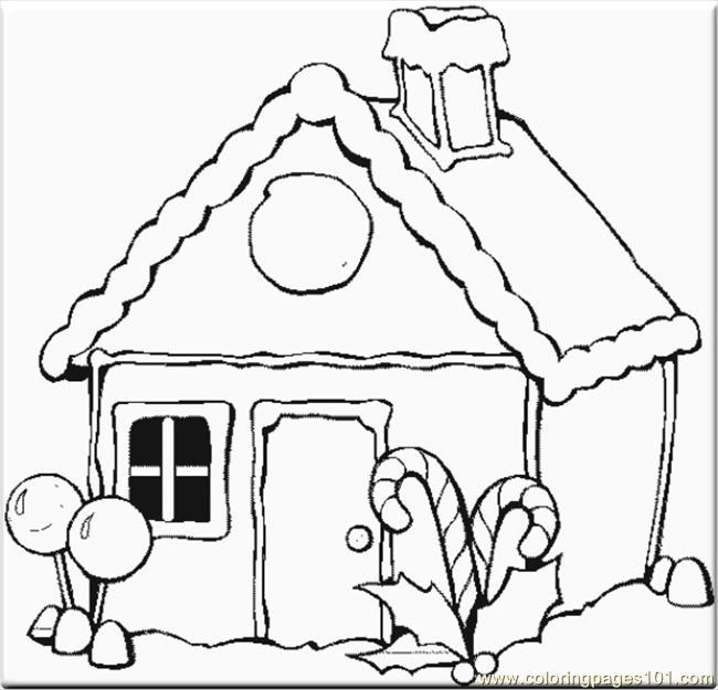 Coloring Pages Buildings 6378 Coloring Page - Free Houses ...