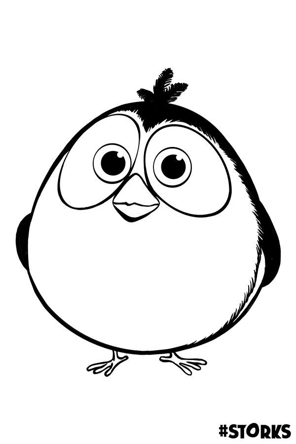 Storks Movie Coloring Page