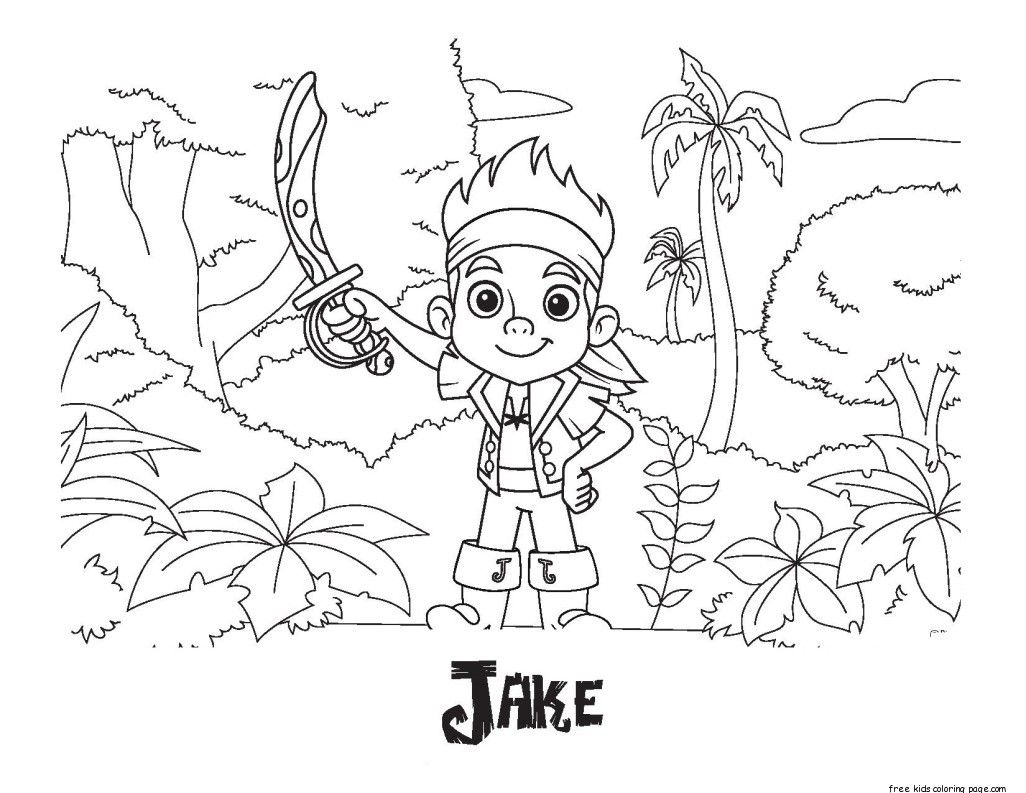 People ~ Printable Jake and The Neverland Pirates Coloring Pages ...