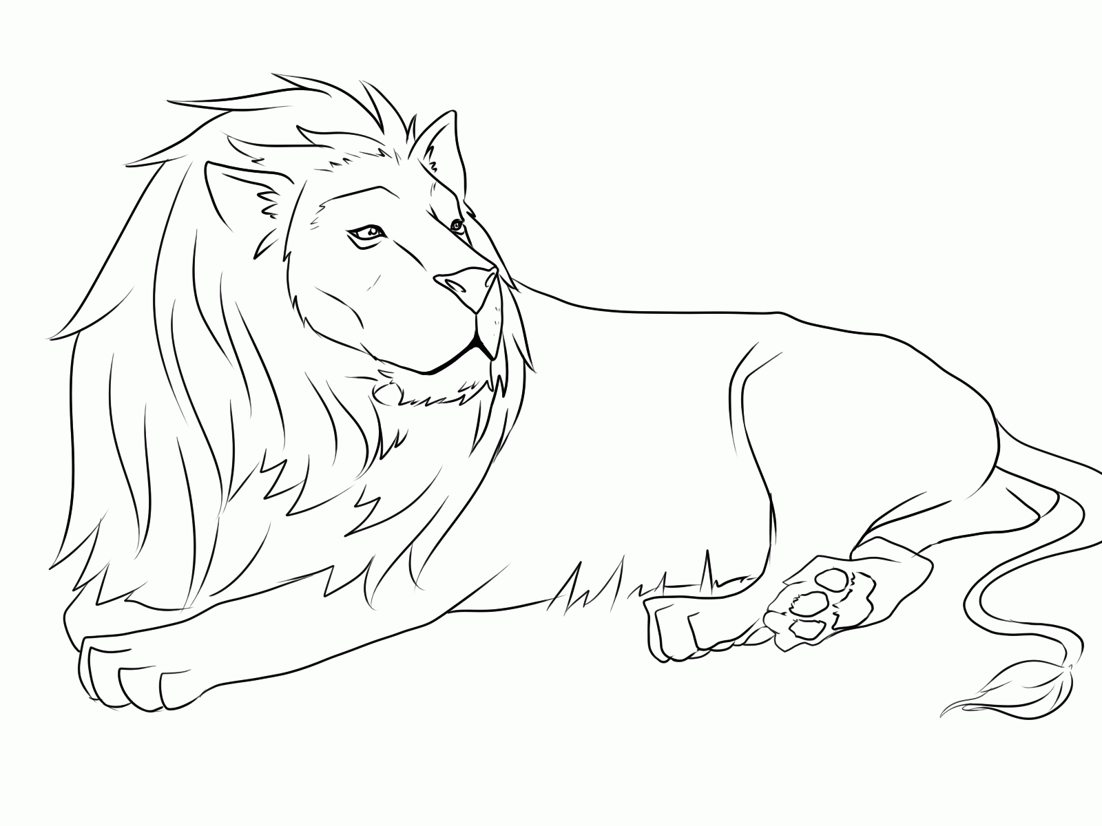 a-lion-with-little-lions-coloring-pages-coloring-home