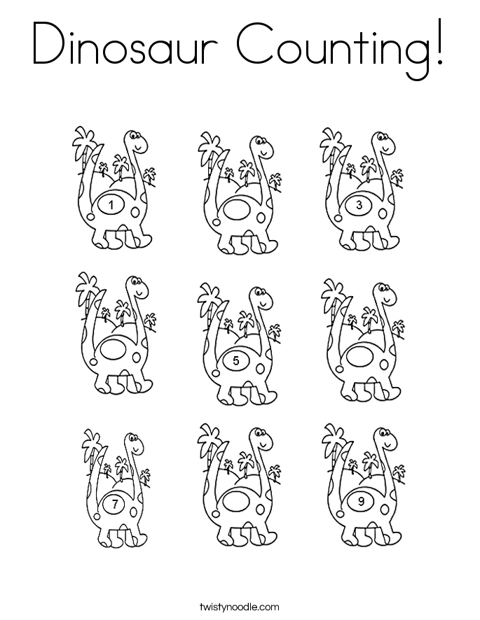 d is for dinosaur coloring pages - photo #31