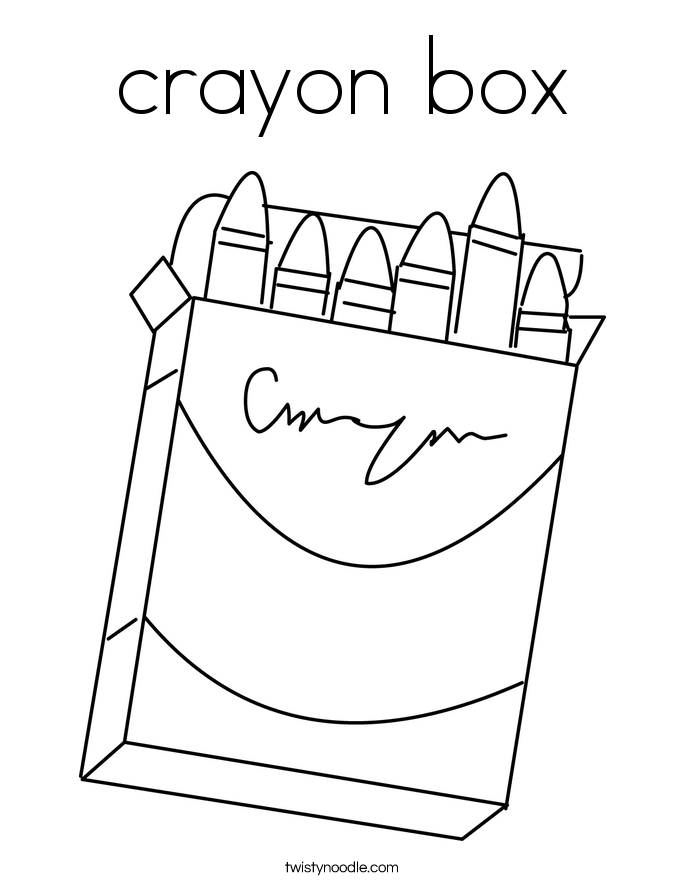 Printable Crayon Coloring Pages - Coloring Home