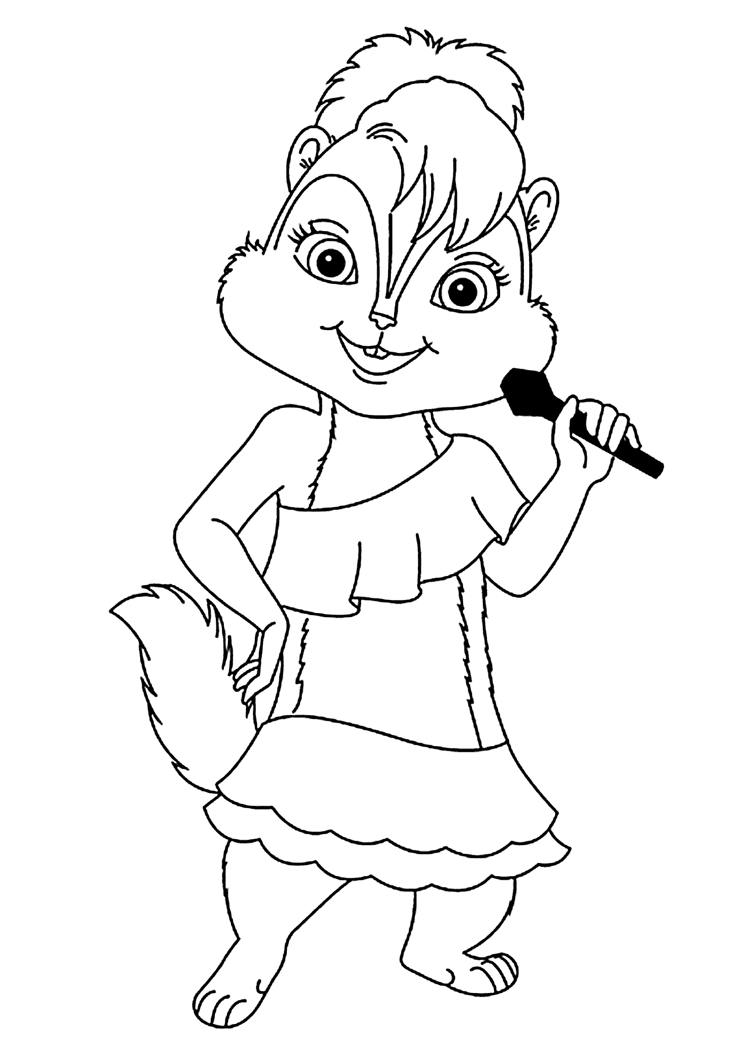 Alvin And The Chipmunks Chipwrecked Coloring Pages Coloring Home