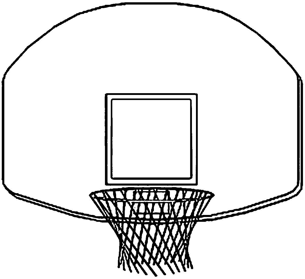 Basketball Net Coloring Page | Wecoloringpage
