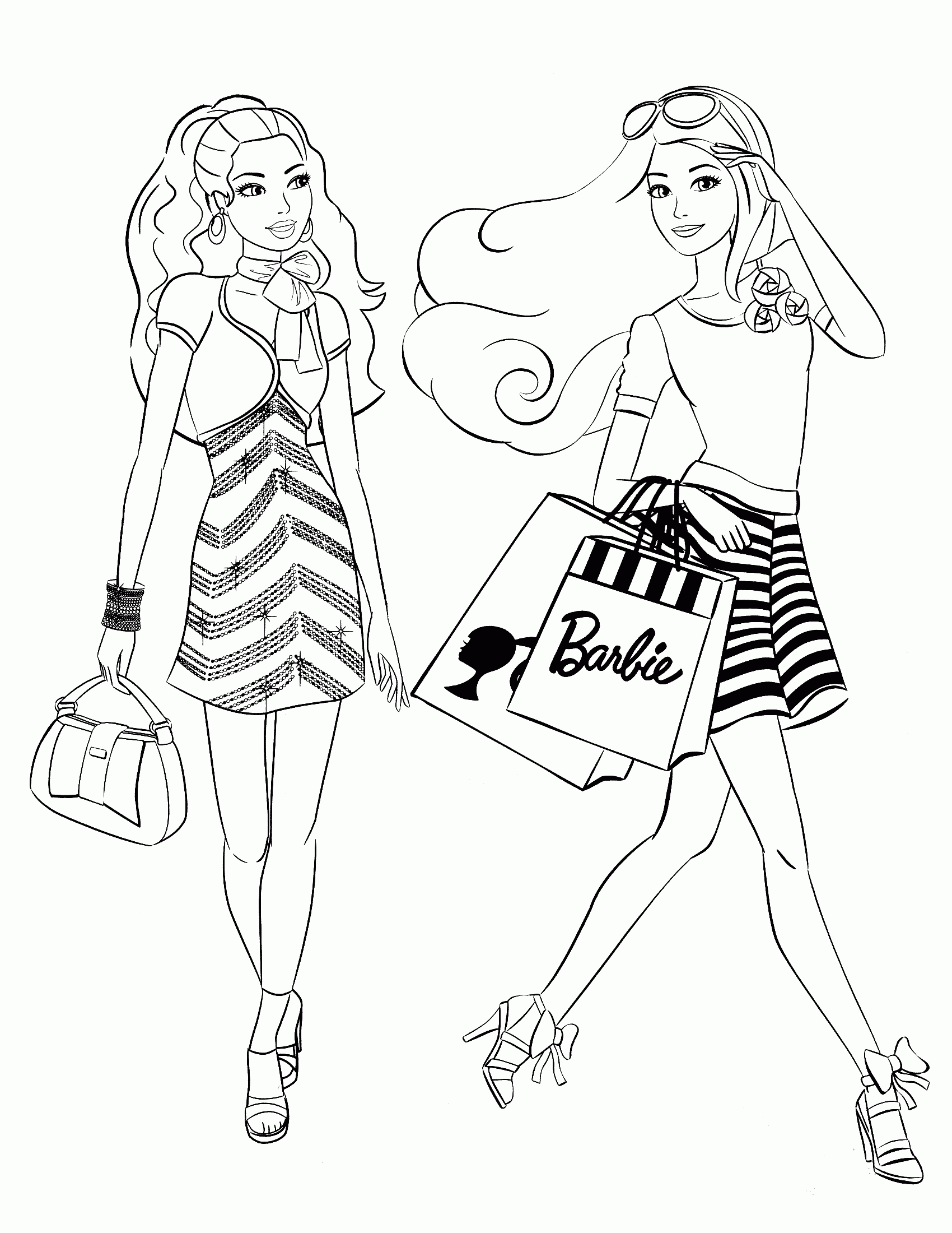 Free Printable Fashion Coloring Pages For Adults - Coloring Home