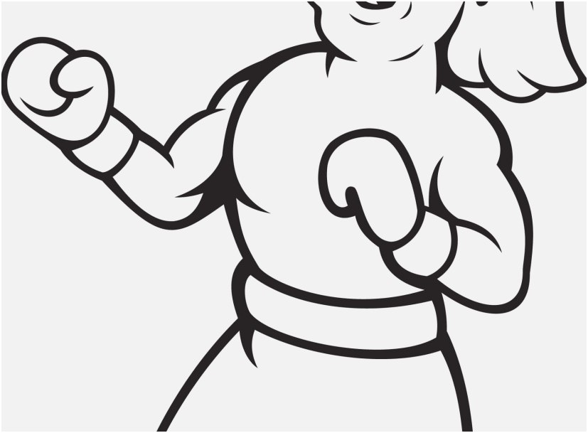 Boxing Gloves Coloring Pages Picture Skill Boxing Glove Coloring ...