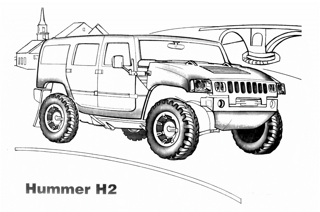 Cool Car Coloring Pages - Coloring Home