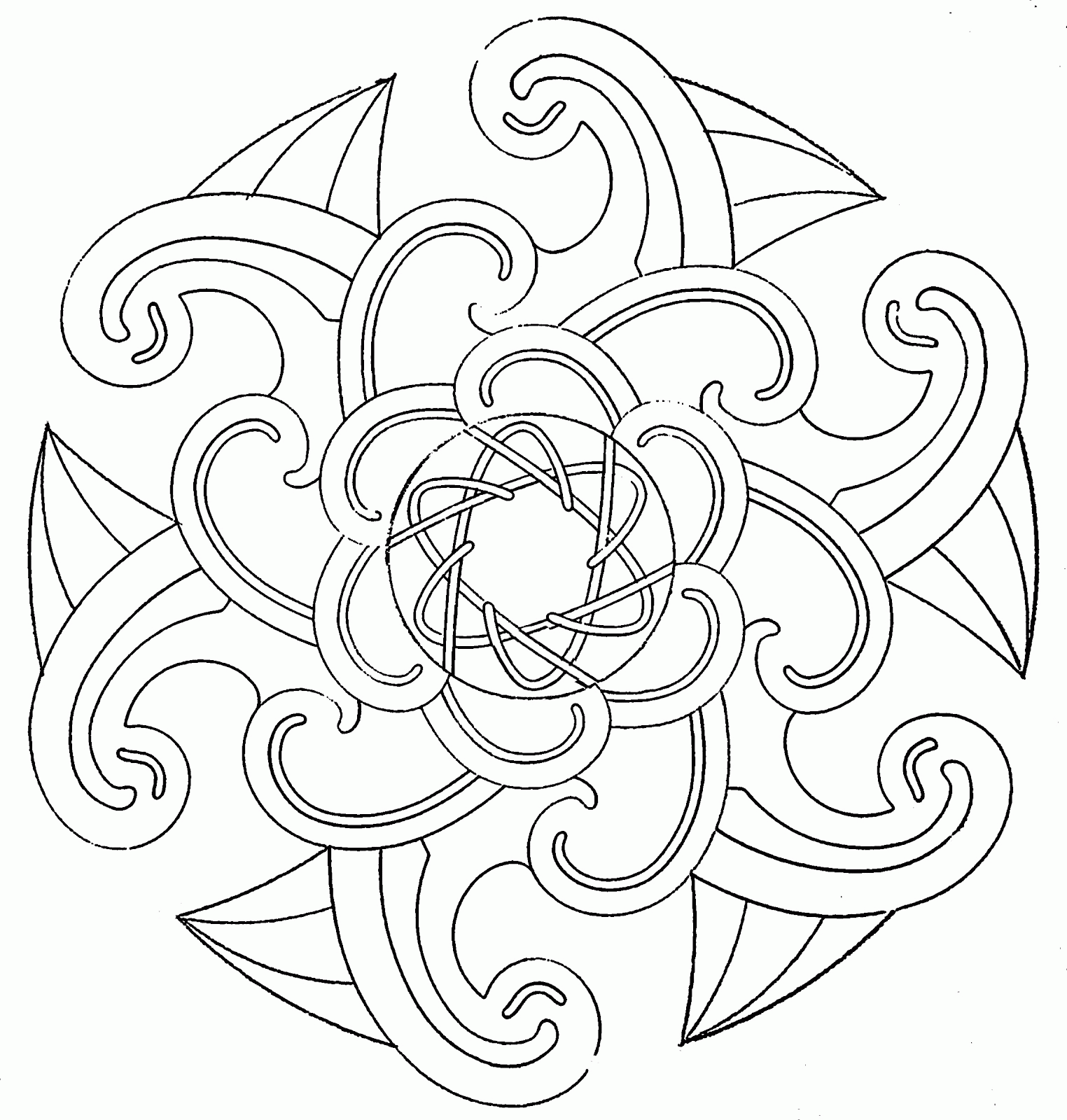 Printable Cool Coloring Pages Designs   Coloring Home