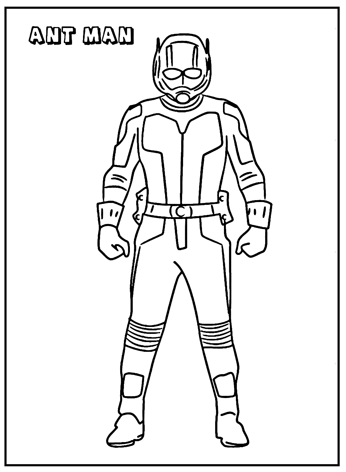 Free Ant Man Coloring Pages - Ant-man Coloring Pages - Coloring Pages For  Kids And Adults
