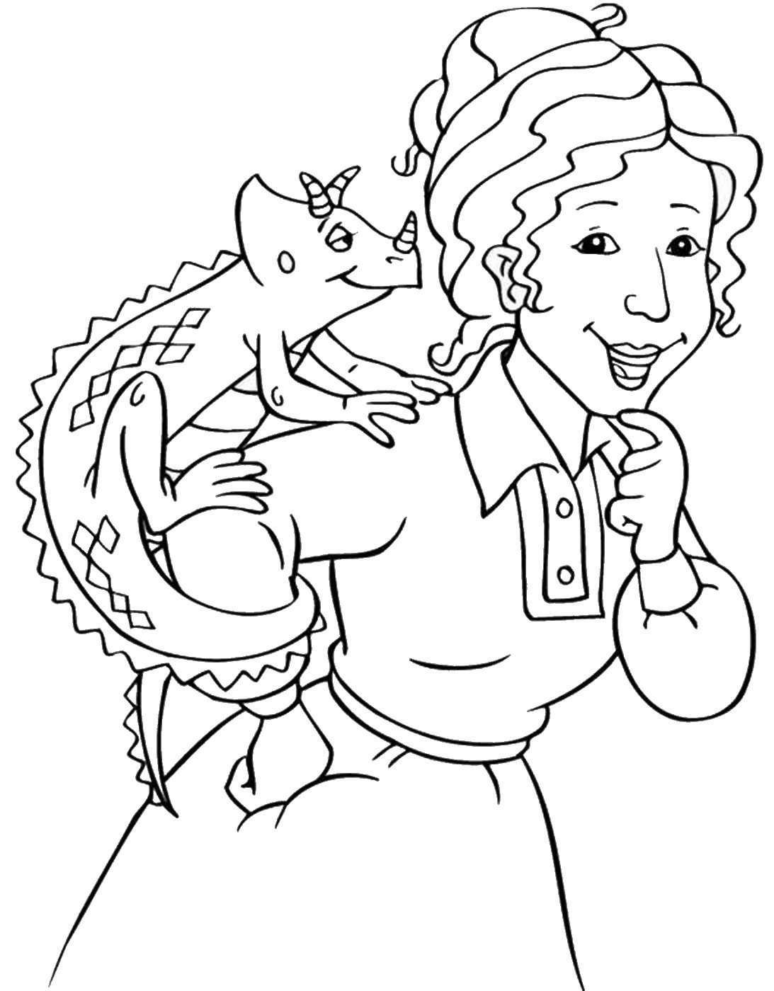 magic school bus coloring pages to print - photo #9