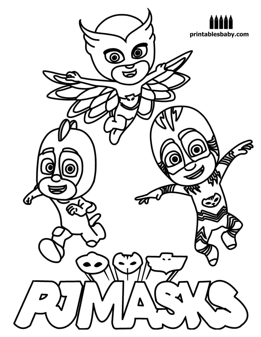 Coloring : Pj Mask Catboy Coloring Page ...