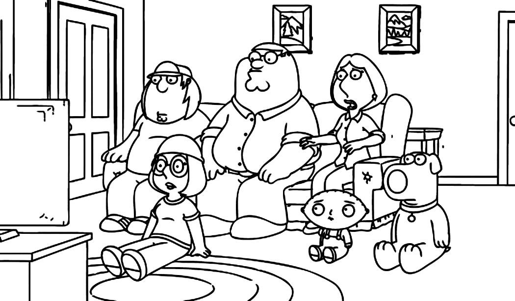 Family Guy Printable Coloring Pages Coloring Home