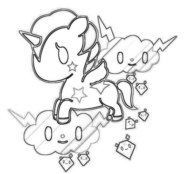Tokidoki Coloring Pages - Coloring Style Pages