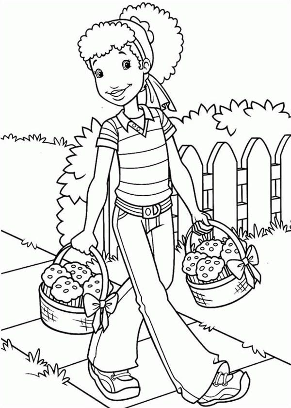 Holly Hobbie Coloring Pages - Coloring Pages Now