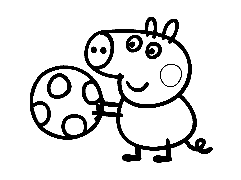 Peppa Pig Coloring Pages Kids - Colorine.net | #7563