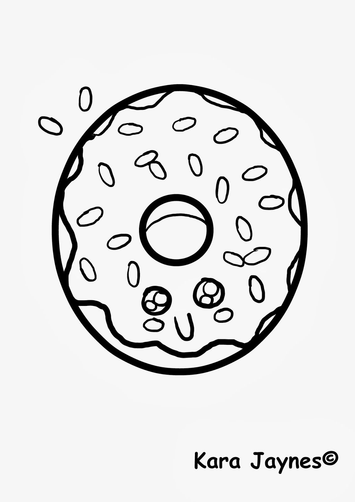 Printable Coloring Pages Cute Food / Cute food coloring pages