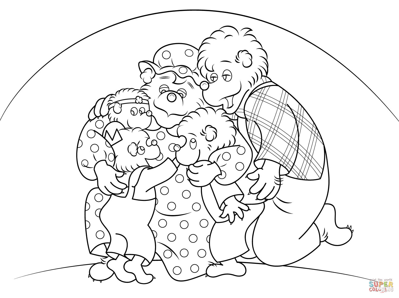 Berenstain Bears coloring pages | Free Coloring Pages