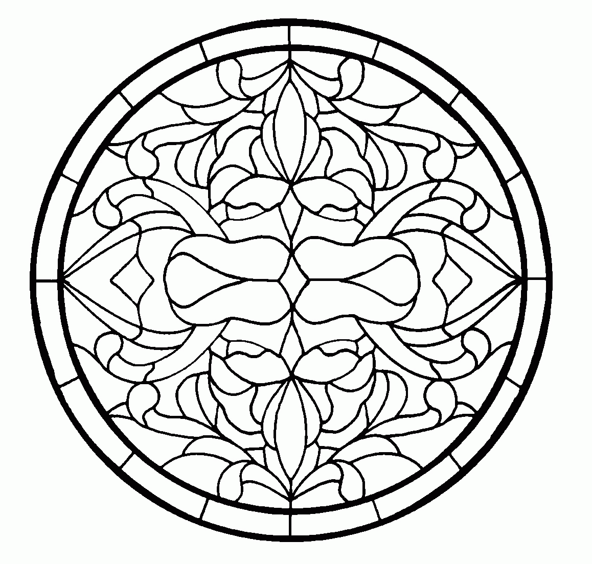 Coloring: Free Roman Mosaic Coloring Pages