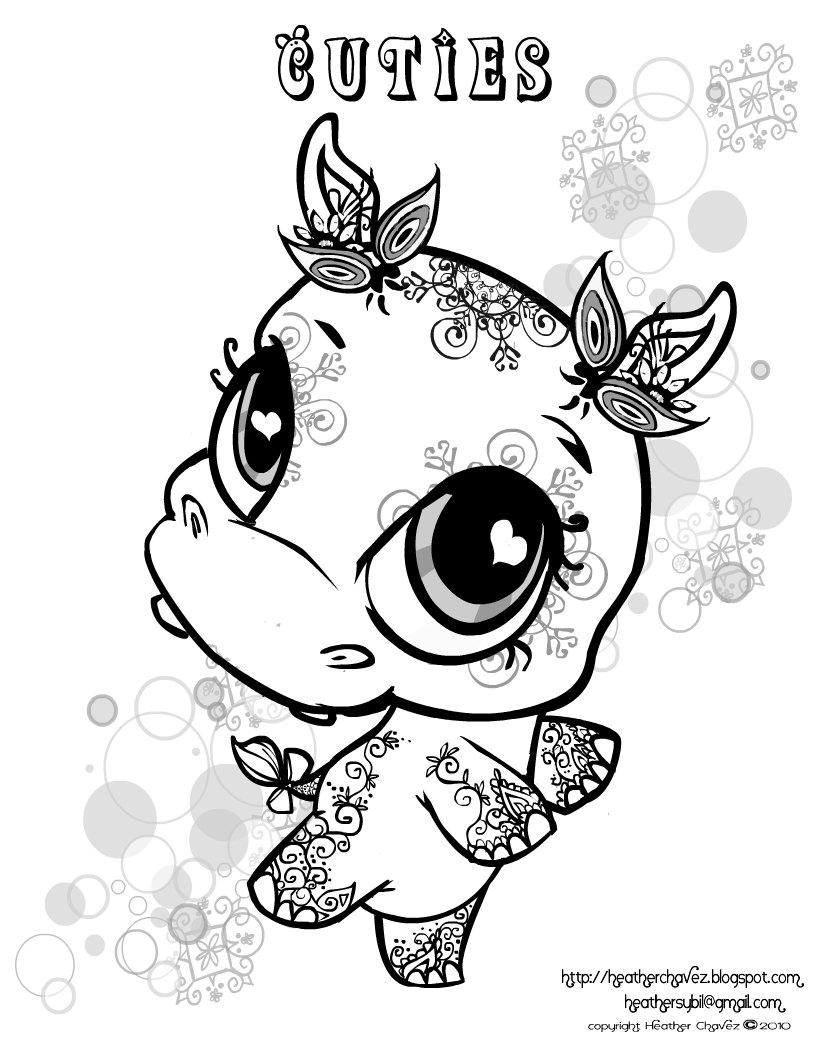 Disney Princess Cuties Coloring Pages | Coloring Online - Coloring Home