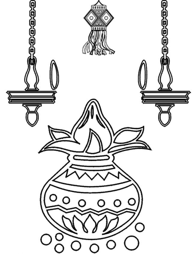 Diwali Coloring Pages | Coloring Pages