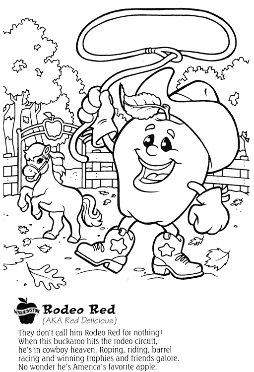 Nutrition Pages Printable Coloring Pages