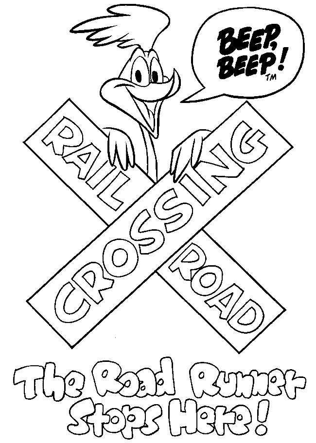 Coloring Page Disney Coloring Page Road Runner | PicGifs.com