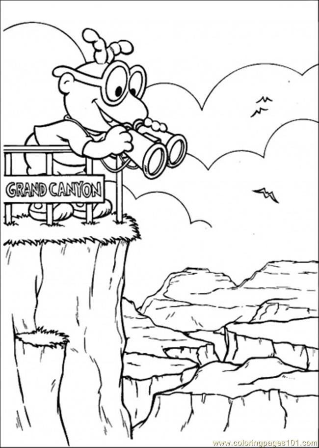 Canyon Coloring Pages