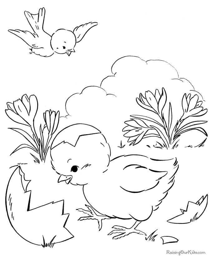 Easter coloring pages - 010