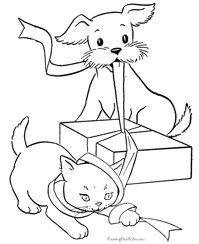 coloring-pages-of-dogs-and-cats-coloring-home