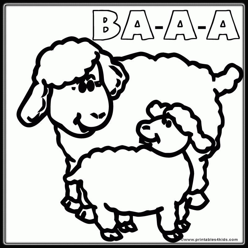 Coloring Pages Farm Animals Home Printables4kids Free Word Search Puzzles