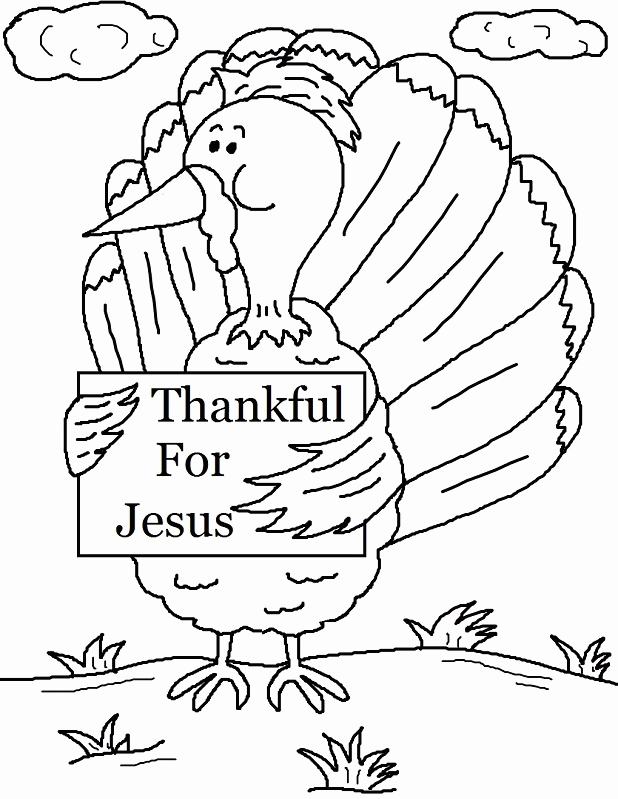 Religious Thanksgiving Coloring Sheets