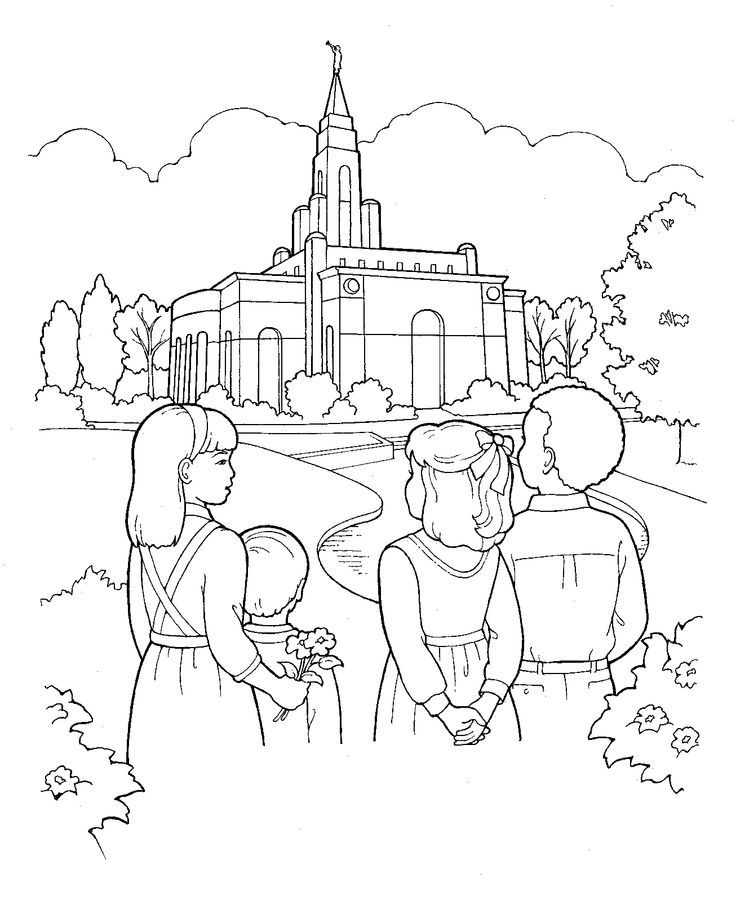 Lds Primary Coloring Pages - Coloring Home