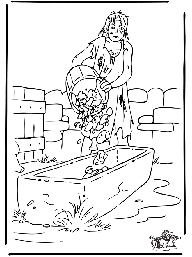 The Prodigal Son Coloring Pages - Coloring Home