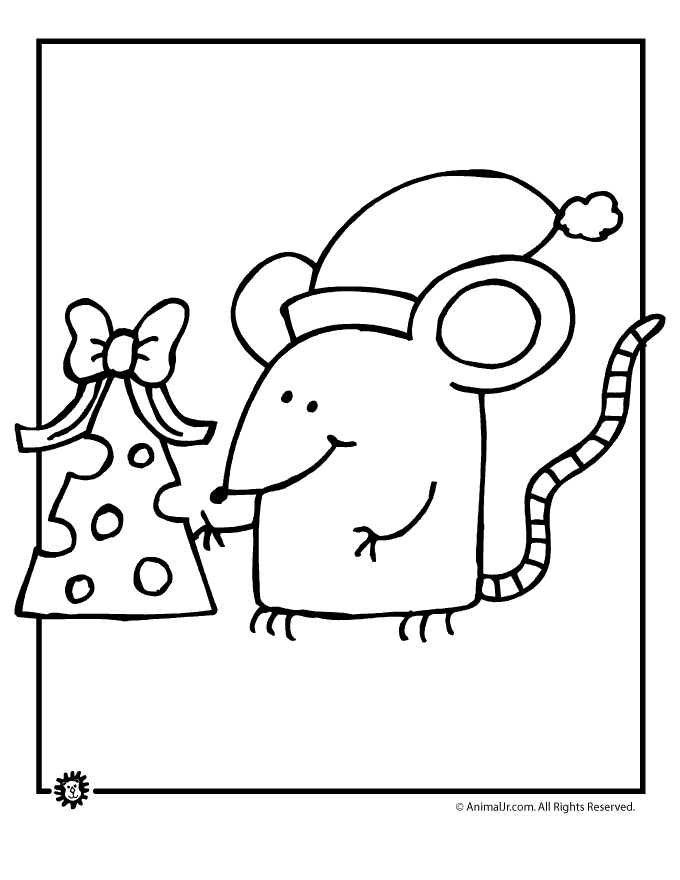 Cute Christmas Coloring Pages - Coloring Home