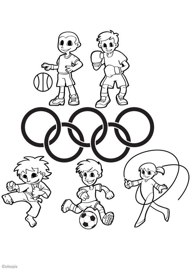 Olympic Coloring Pages Coloring Home