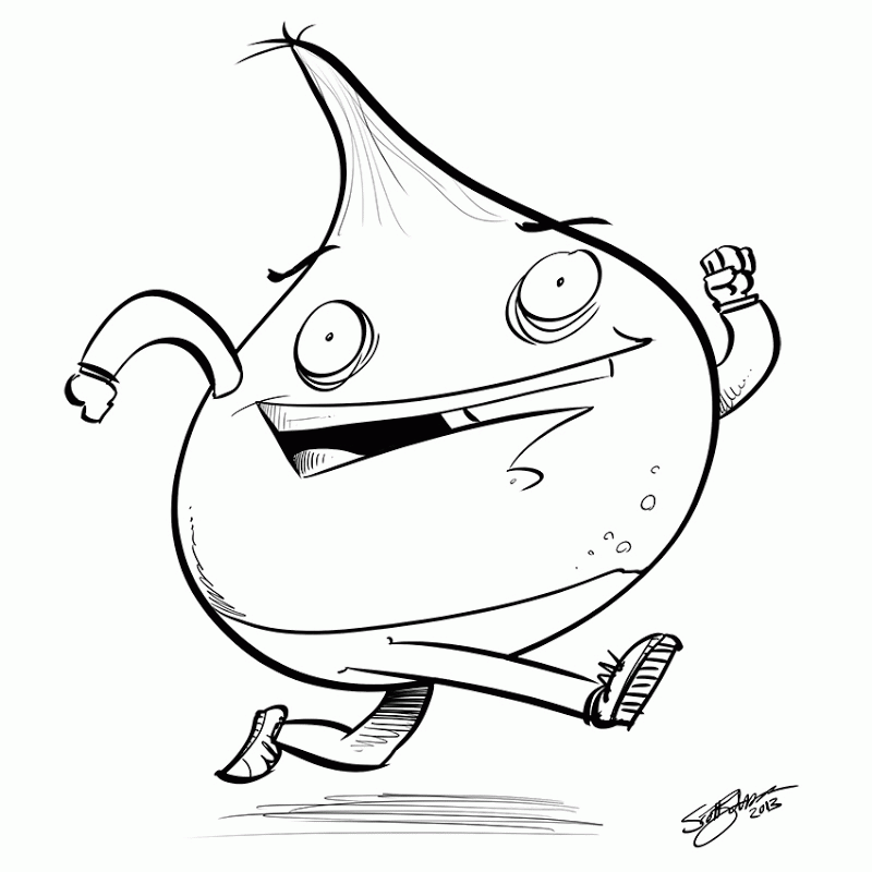 Onion Man Doodle! More at: http://