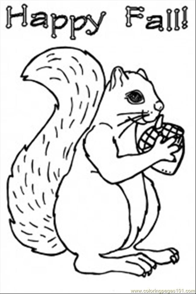 Coloring Pages Of Acorns - Coloring Home