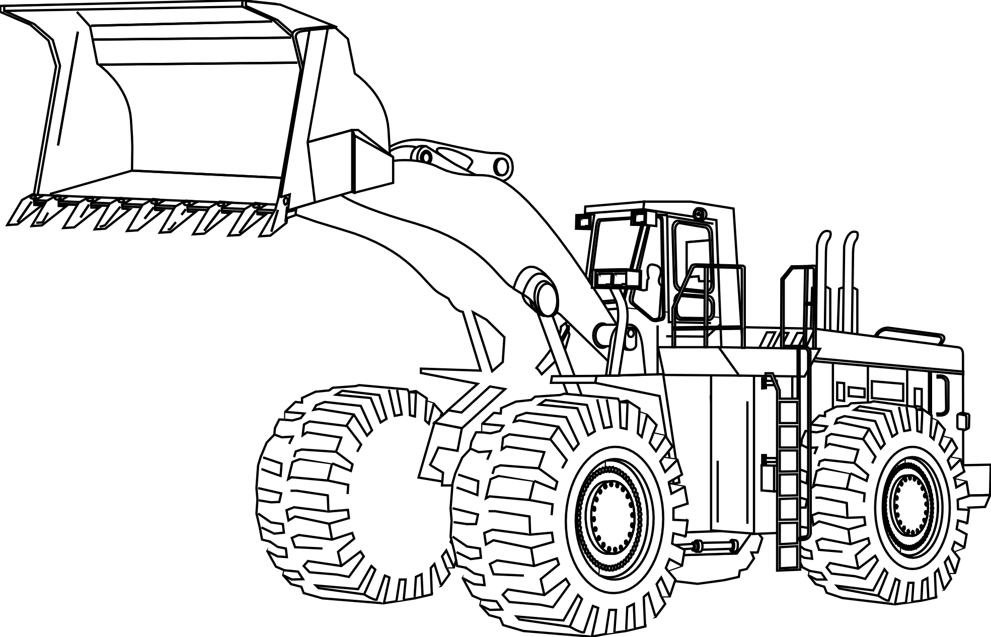 Mighty Machines Coloring Pages - Coloring Home