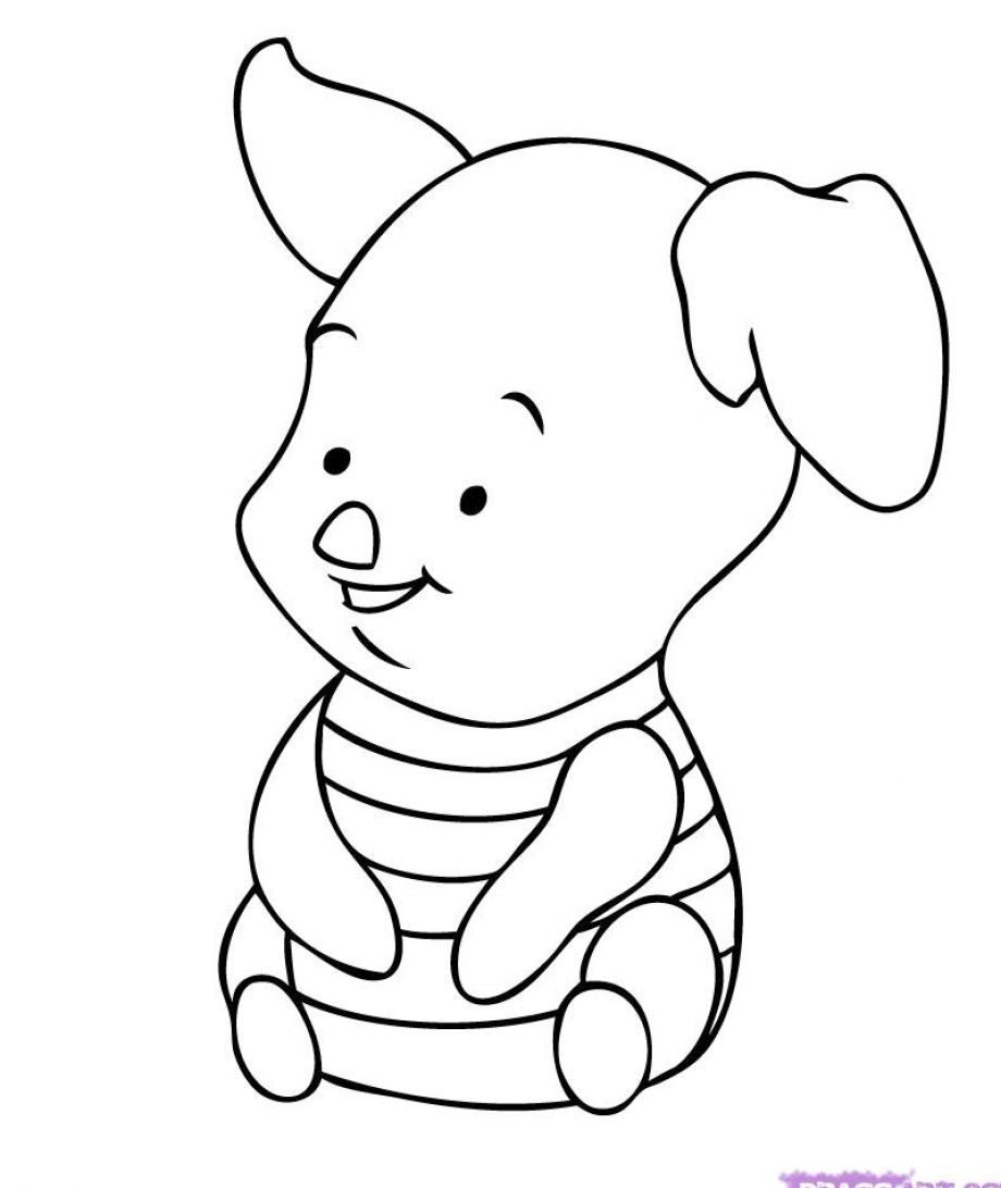 Cute Disney Character Coloring Pages - Coloring Home