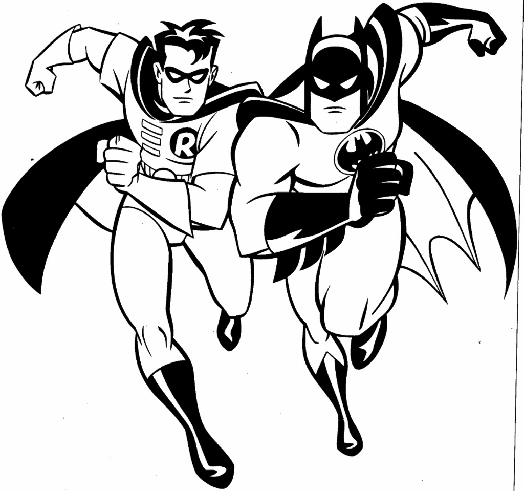 Printable Batman Coloring Pages Coloring Home
