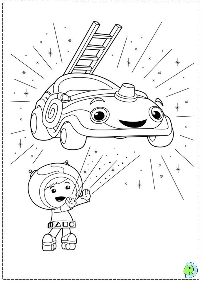 Team Umizoomi Coloring Pages Printable, Team Umizoomi Birthday ...