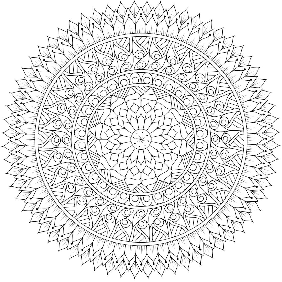 Detailed Pattern Coloring Pages For Adults / In fact, coloring books