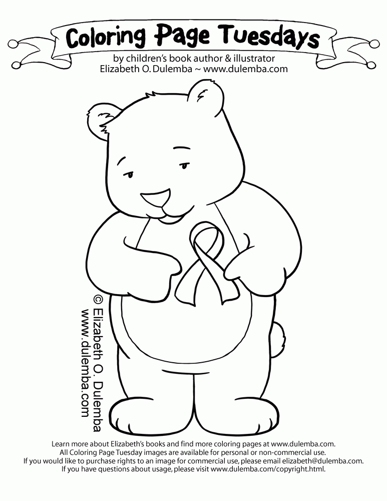 Cancer Coloring Pages Coloring Pages