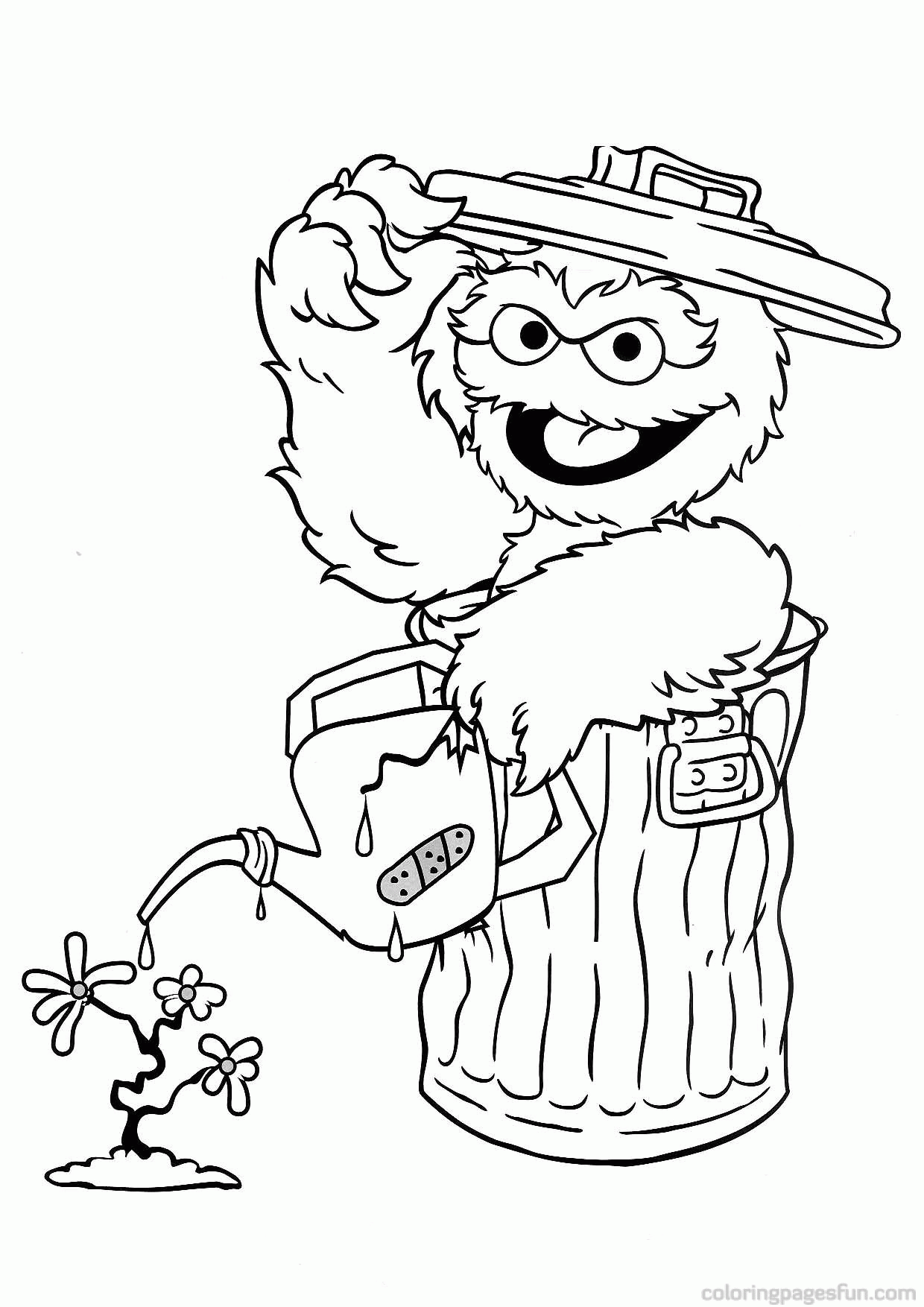 Printable Sesame Street Coloring Pages | Coloring Me