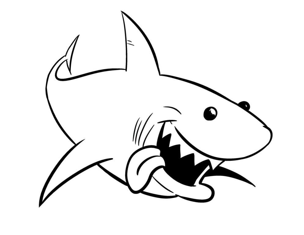 Shark Coloring Pages | Free Coloring Pages