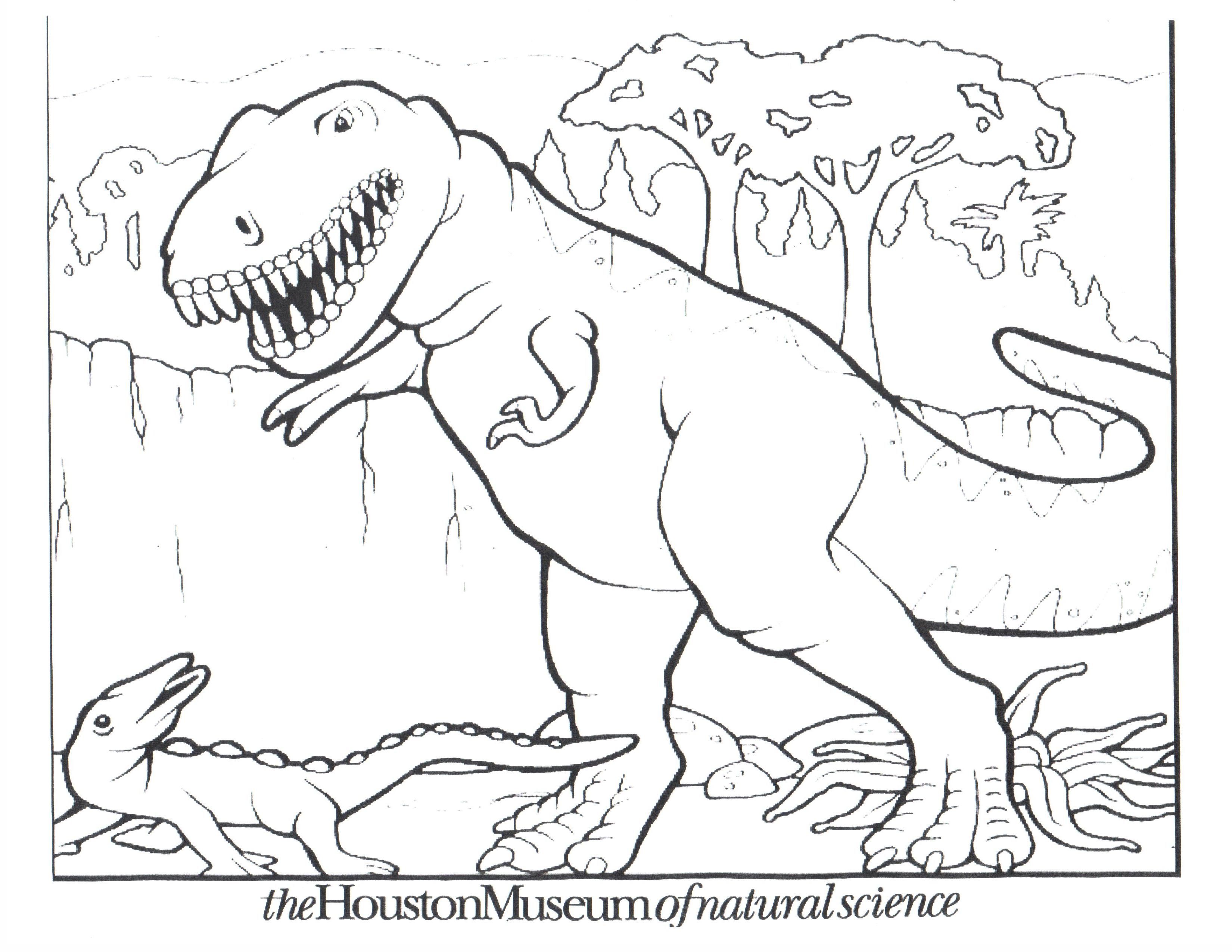 dinosaur t rex coloring pages  coloring home