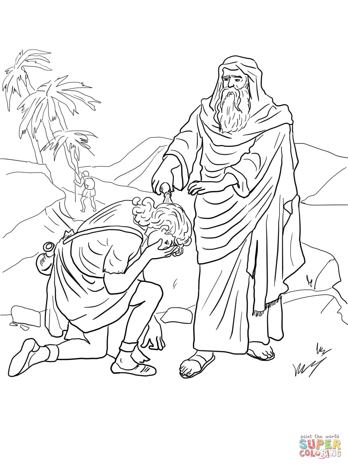 King David coloring pages | Free Coloring Pages