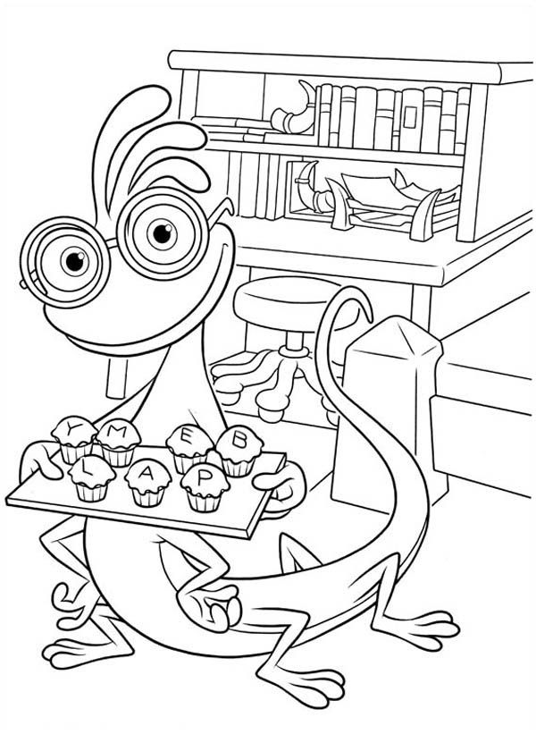 Monster University Coloring Pages Free - High Quality Coloring Pages