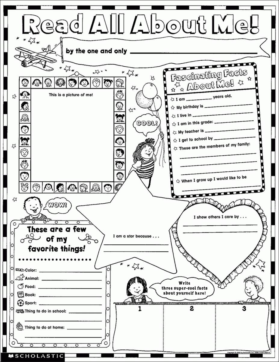 Aptitude All About Me Coloring Page Az Coloring Pages ...